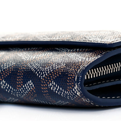 Goyard Goyardine Varenne Long Wallet Navy 8 of 8
