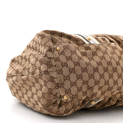 Gucci Monogram Medium Interlocking Icon Tote Ivory 9 of 17