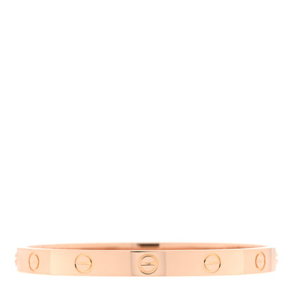 Cartier 18K Pink Gold LOVE Bracelet 17 2 of 8