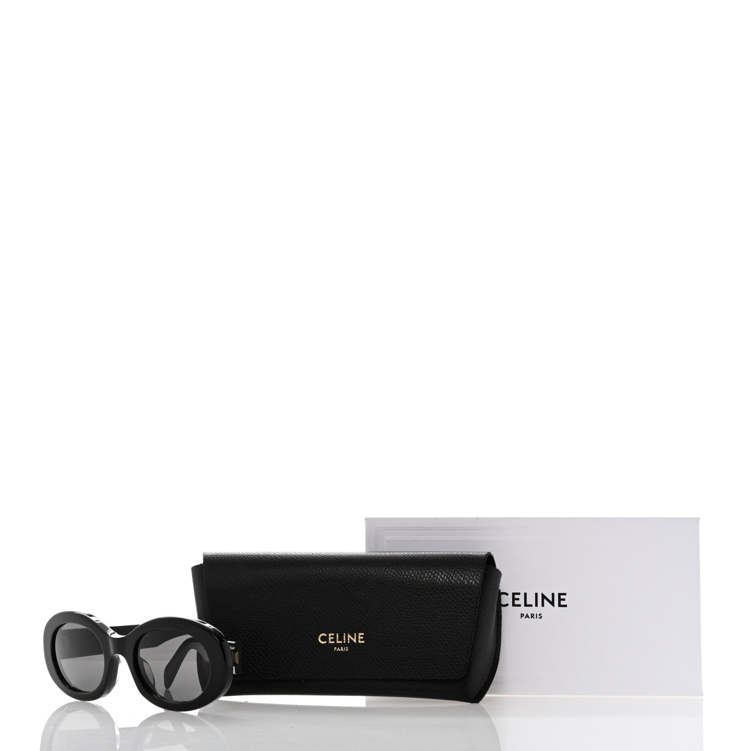 Celine Acetate Triomphe 01 Sunglasses CL 40194U Black 7 of 7