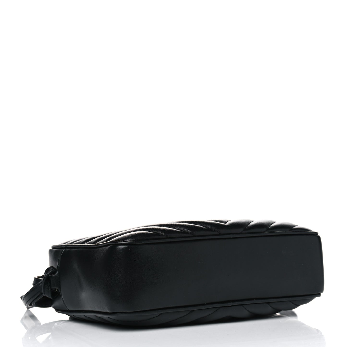 Calfskin Matelasse Monogram Lou Camera Bag Black
