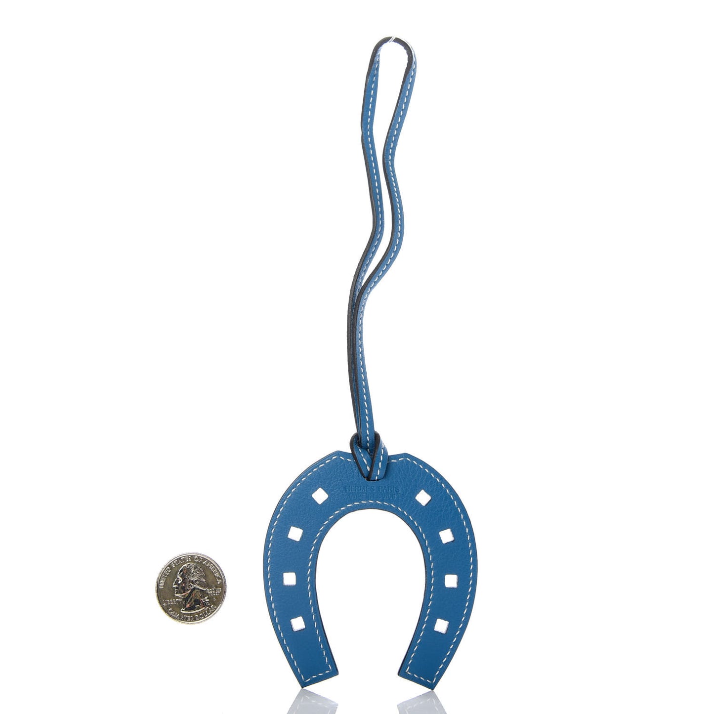 Swift Paddock Horseshoe Bag Charm Bleu De Galice