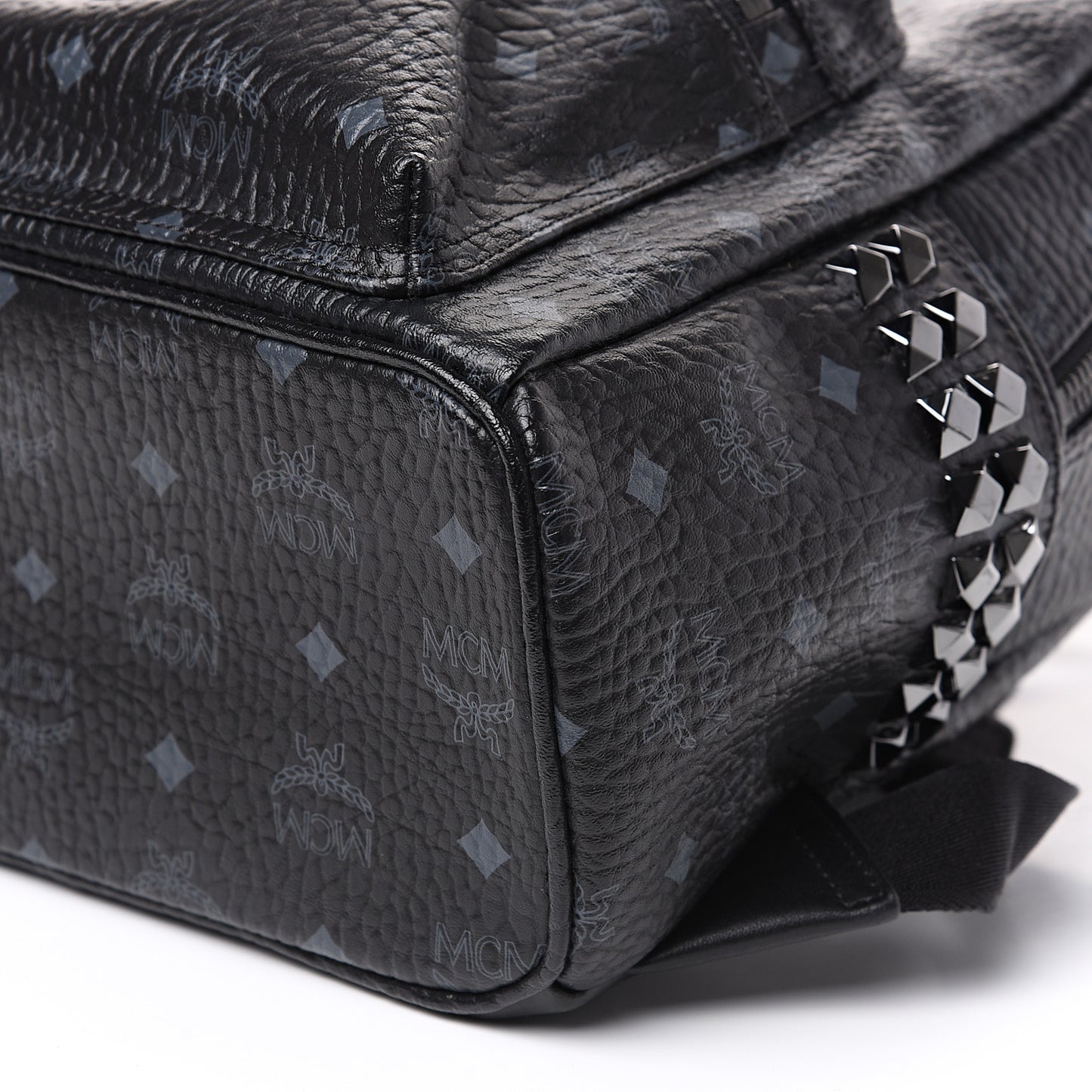 Visetos Small Side Stud Stark Backpack Black