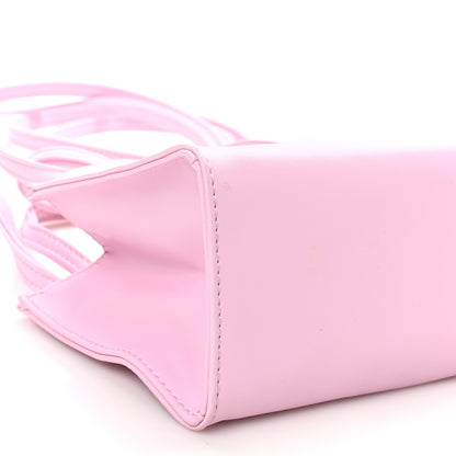 Telfar Vegan Leather Small Shopping Bag Bubblegum 8 of 9