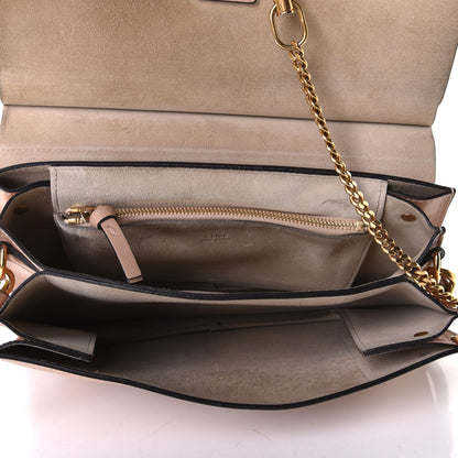 Chloe Calfskin Medium Faye Shoulder Bag Biscotti Beige 4 of 5