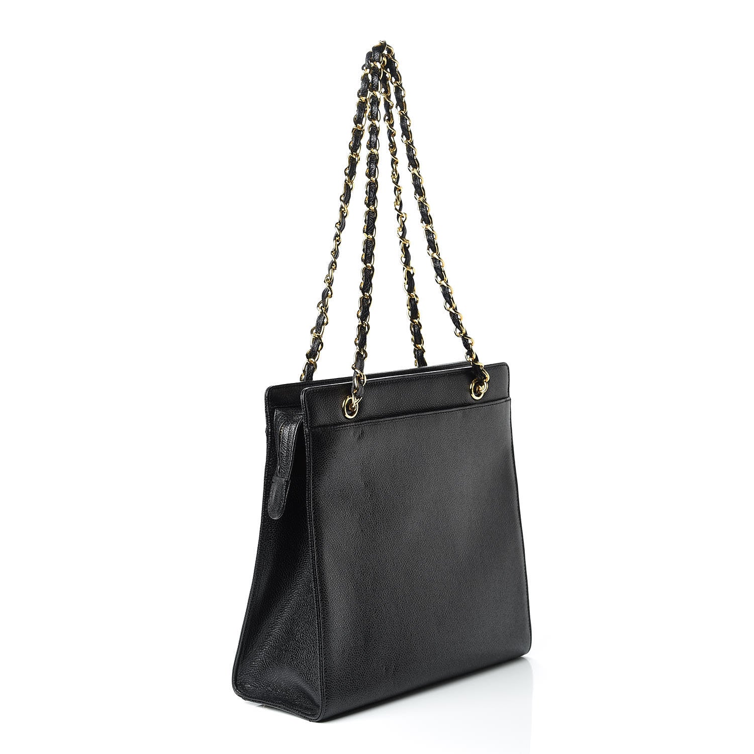 Chanel Caviar CC Shoulder Bag Black 3 of 11