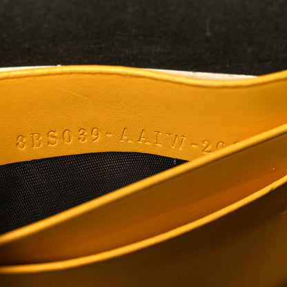 Fendi Vitello King Mini Flat Baguette Mimosa 7 of 9