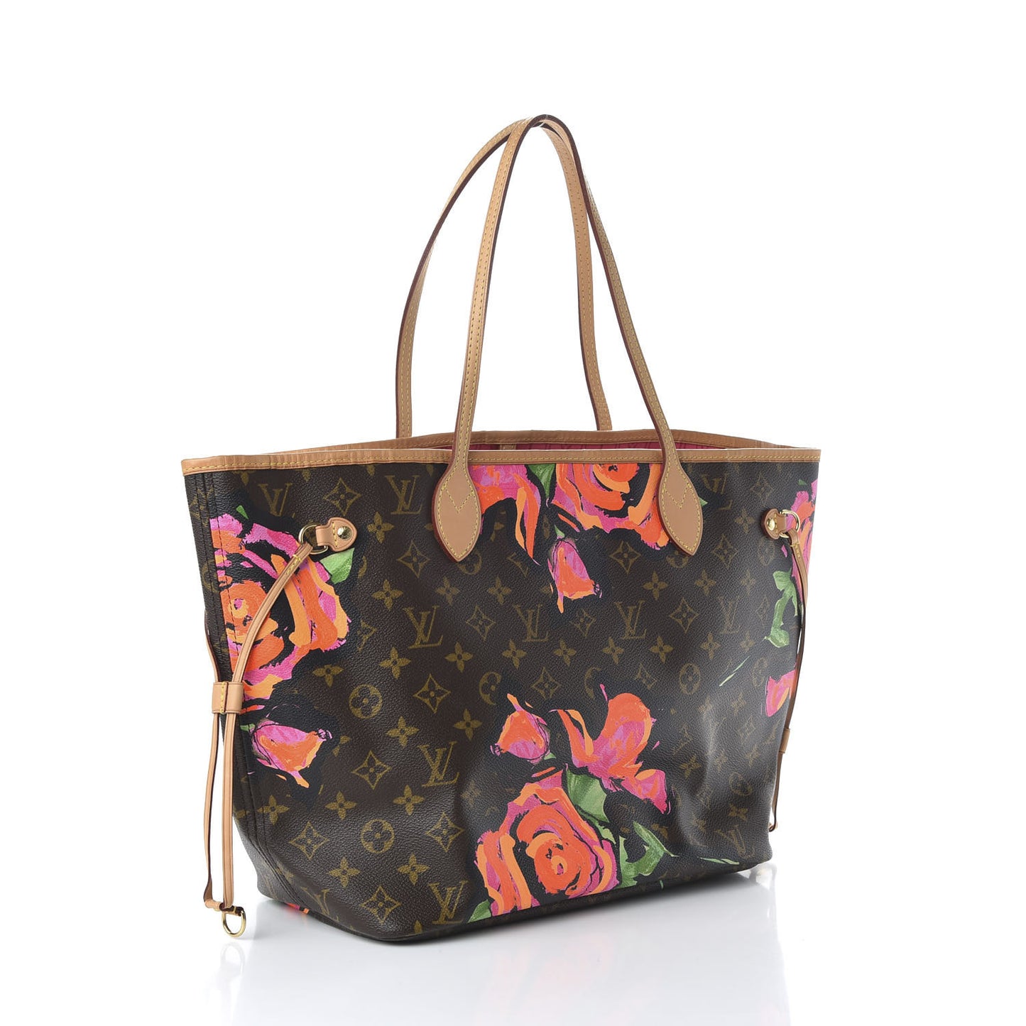Monogram Roses Neverfull MM