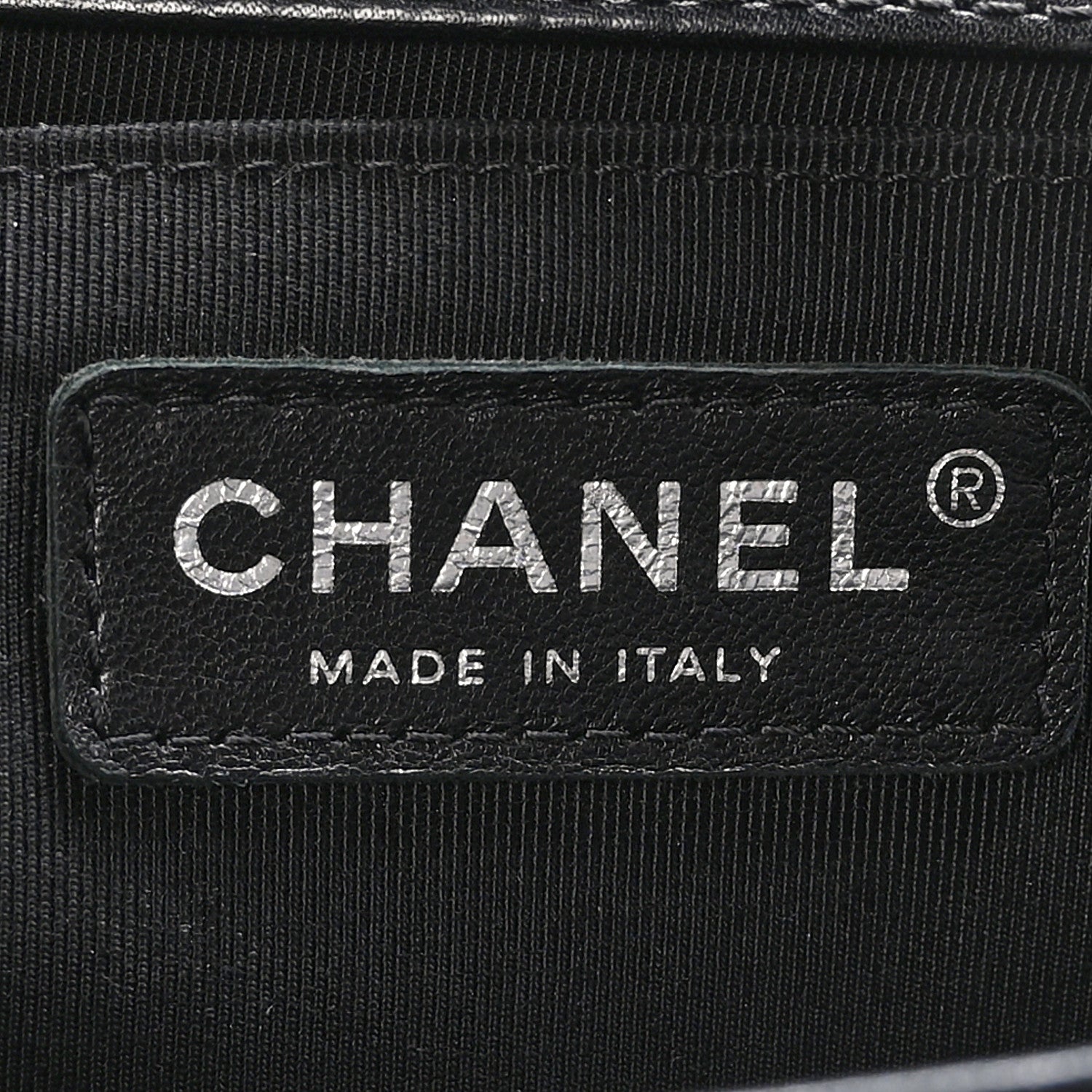 Chanel Calfskin Medium Bi-Color Boy Flap Navy Black 6 of 11