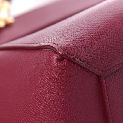 Celine Grained Calfskin Micro Belt Bag Plum 13 of 14