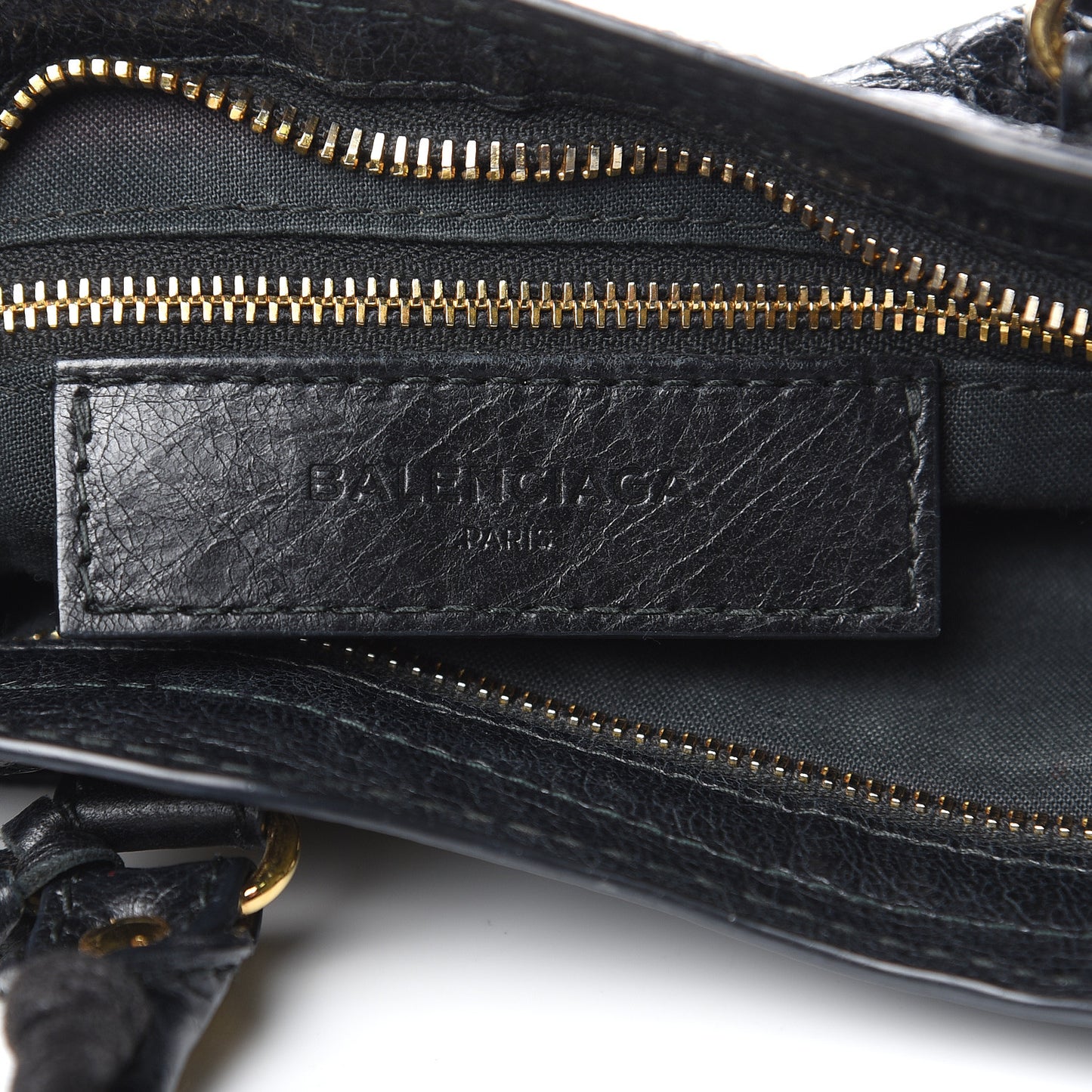 Agneau Giant 12 Gold Hardware Mini City Black
