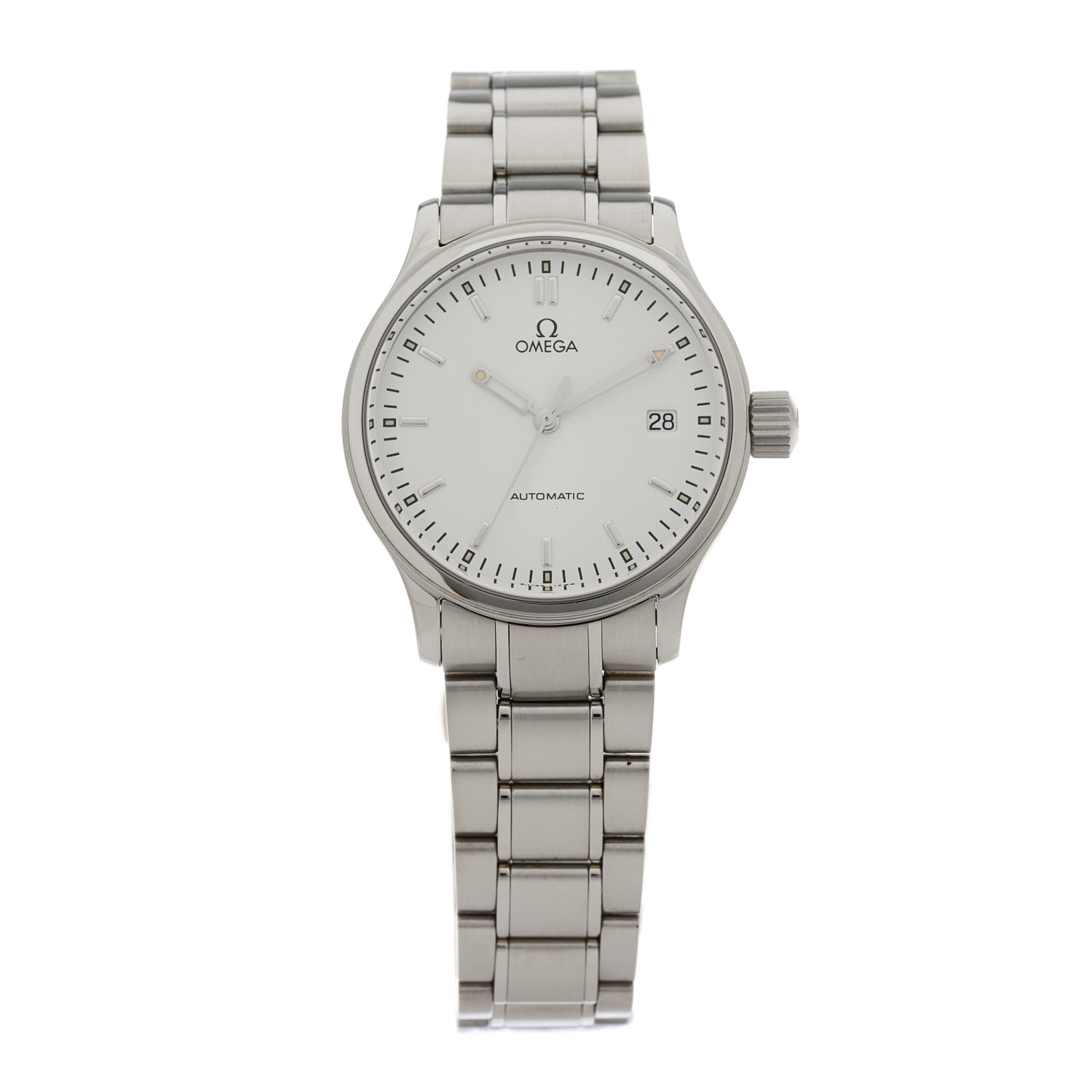 Stainless Steel 36mm Geneva Dynamic Automatic Watch White 5203.20