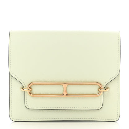 Hermes Evercolor Roulis Slim Wallet Vert Fizz 2 of 9