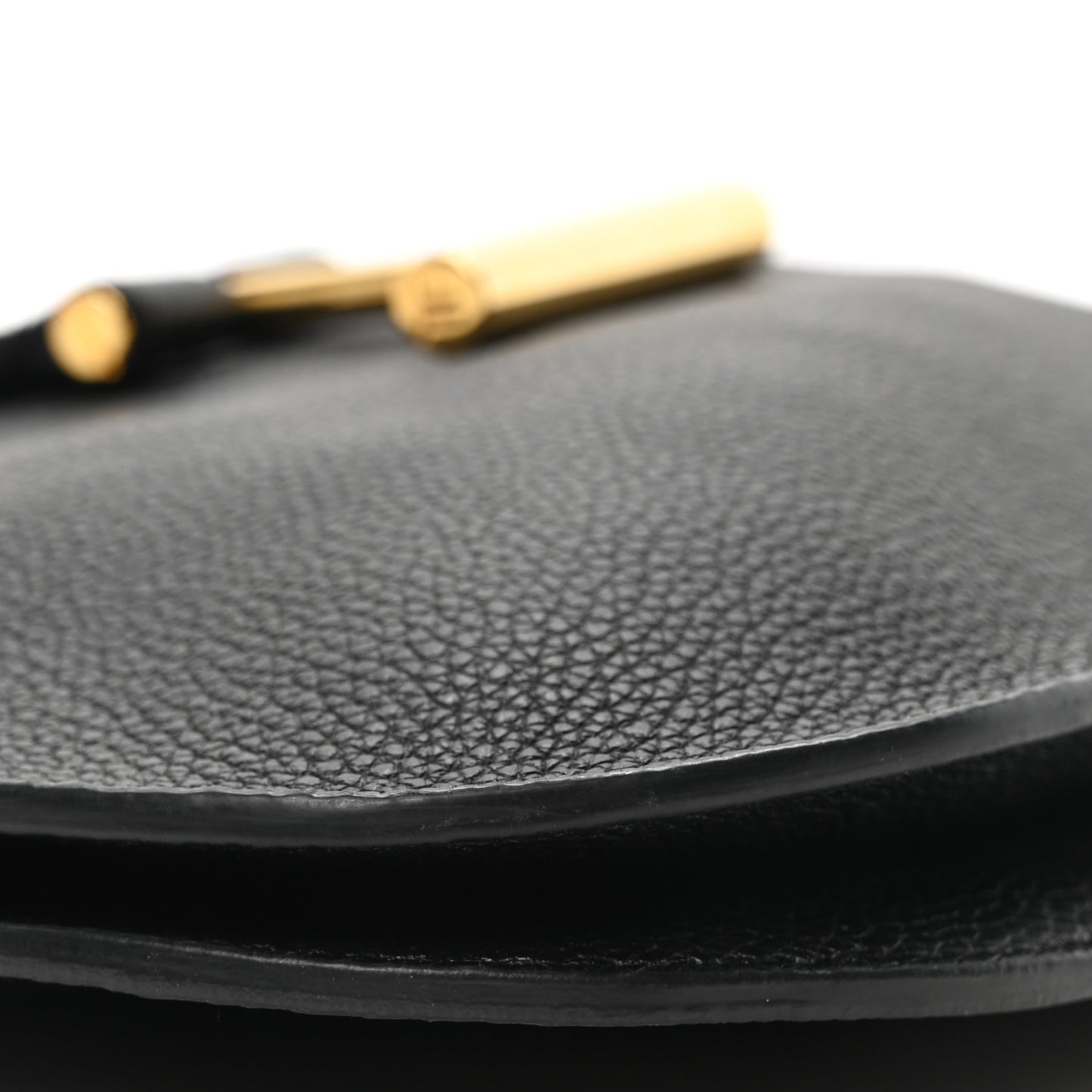Grain Calfskin Small Tara Crossbody Black
