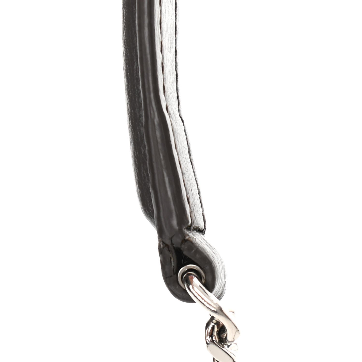 Saint Laurent Calfskin Monogram Sunset Chain Wallet Earth 17 of 17