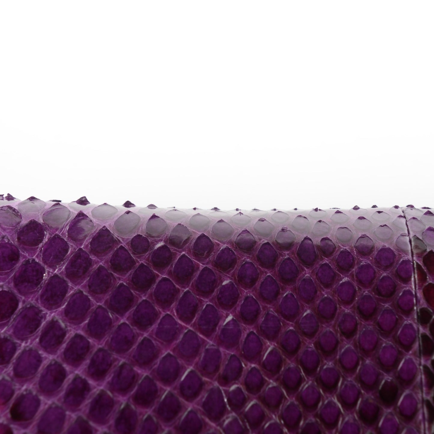 Python Small Nouveau Clutch Purple