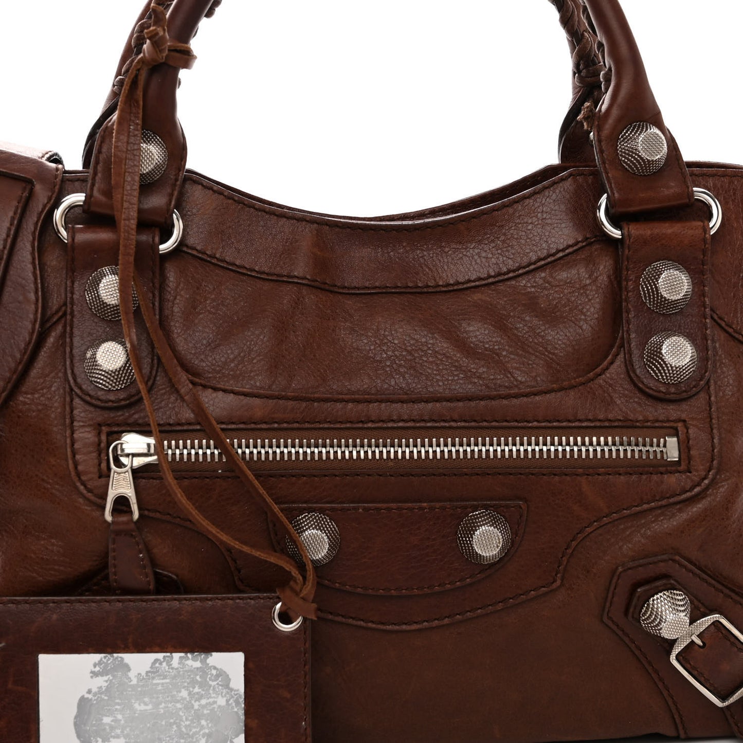 Agneau Giant 21 Silver Hardware City Chataigne