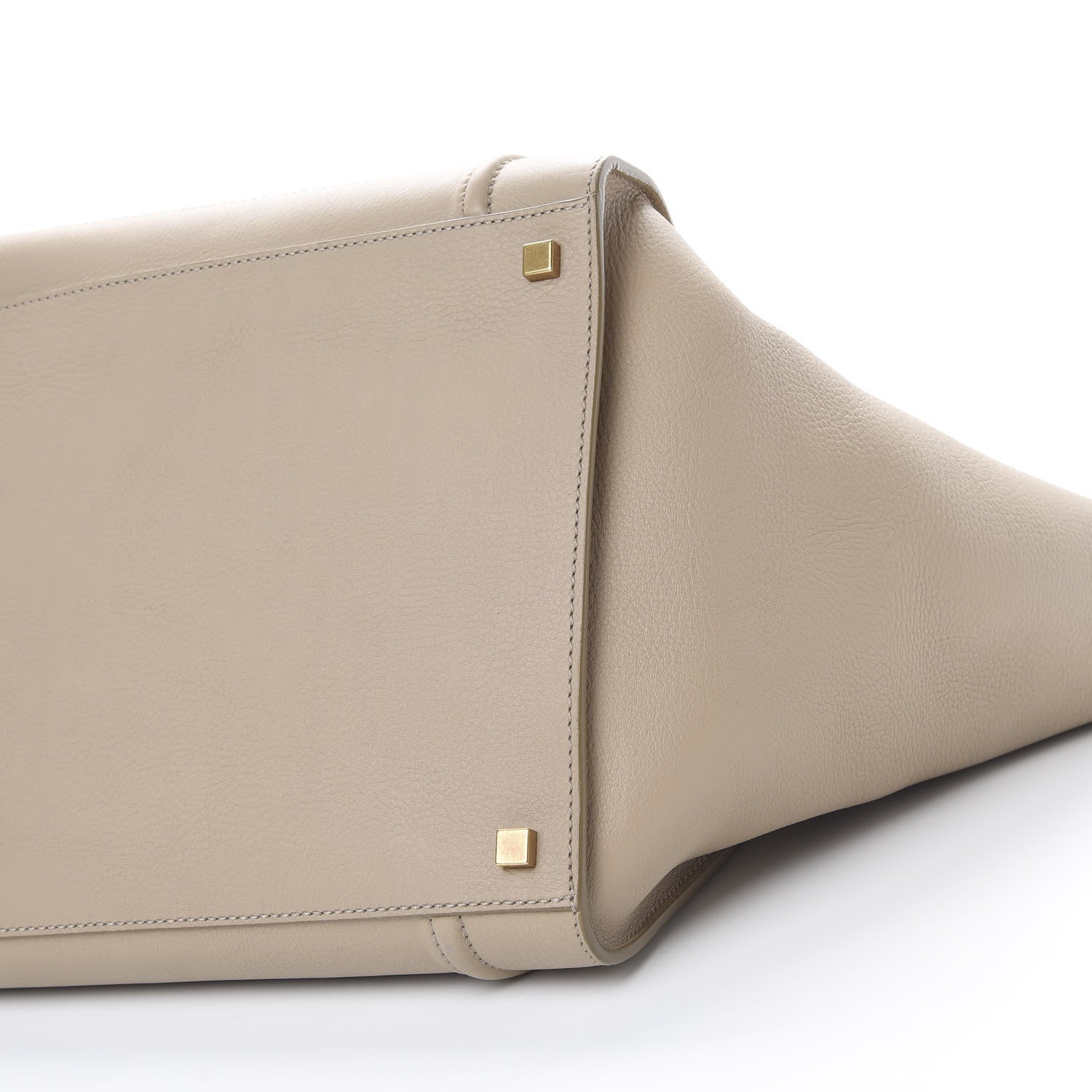 Celine Supple Calfskin Medium Phantom Luggage Beige 10 of 12