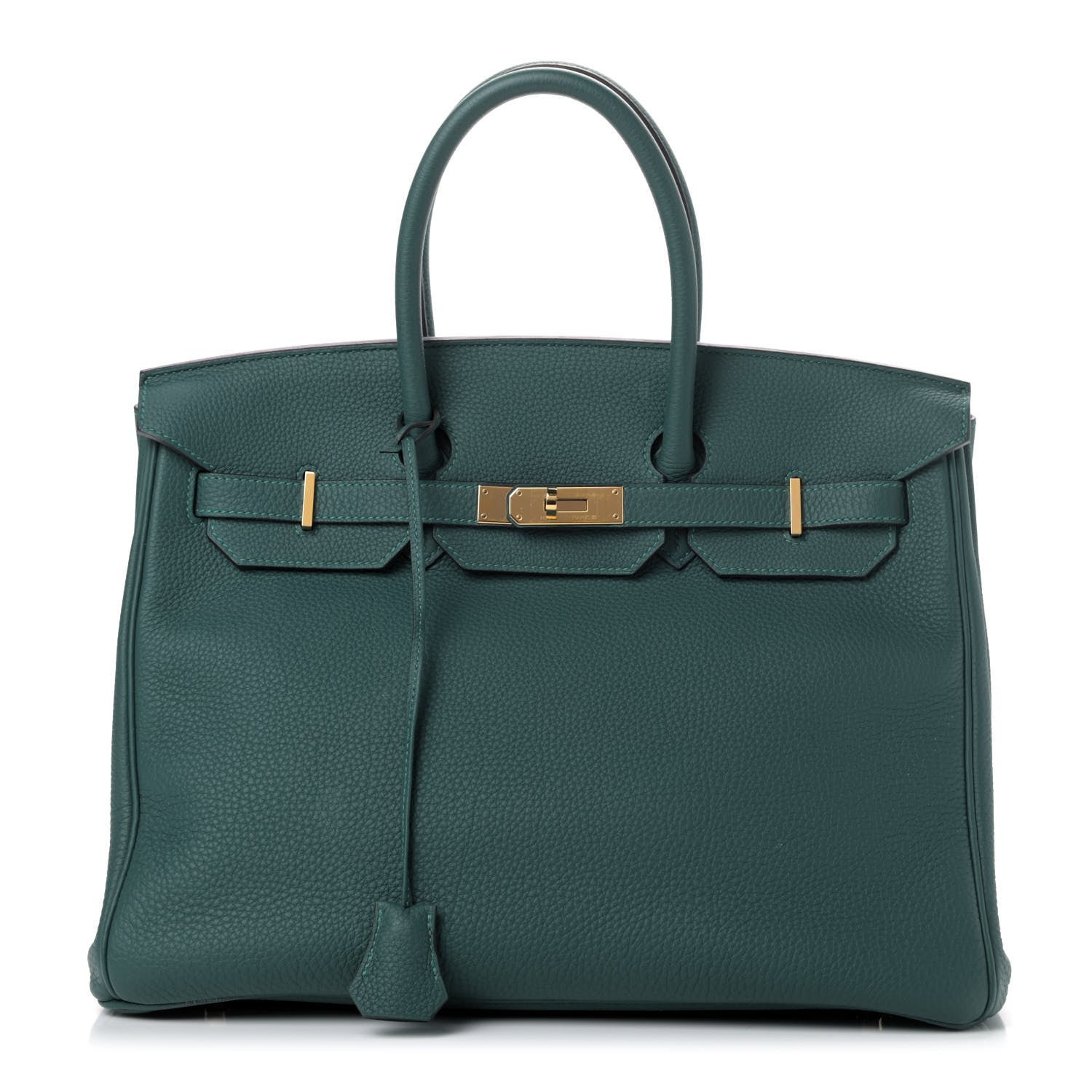 Hermes Togo Birkin 35 Malachite 1 of 9