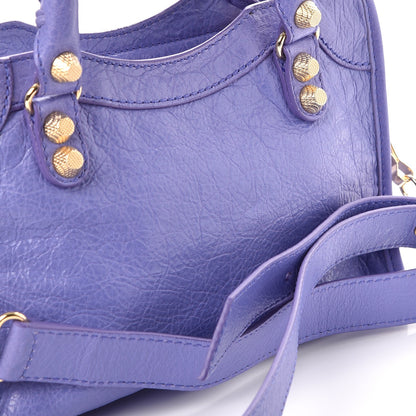 Balenciaga Agneau Giant 12 Gold Hardware Mini City Mauve Light Mauve 9 of 9