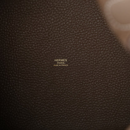 Hermes Taurillon Clemence Picotin Lock 22 MM Etoupe 5 of 9