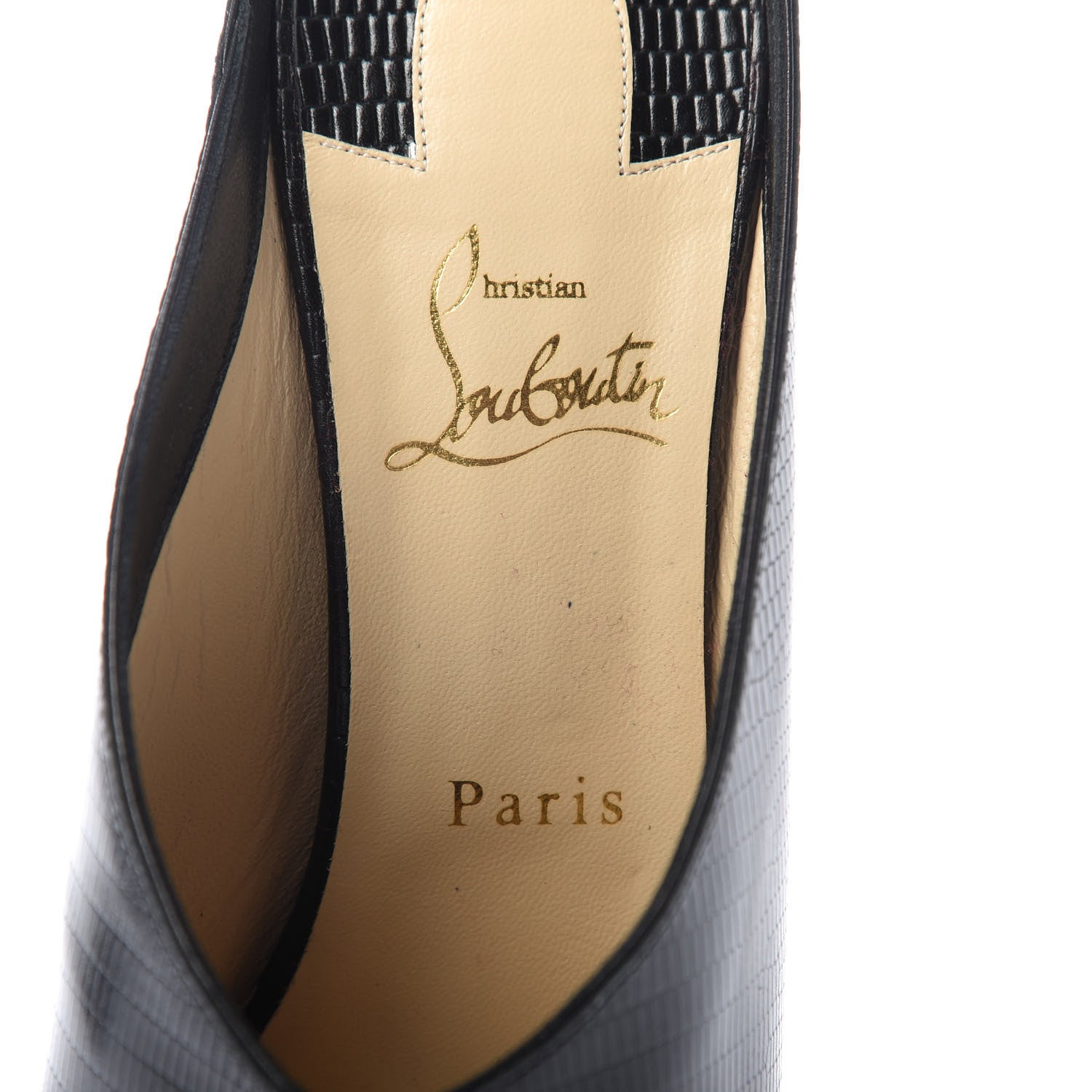 Christian Louboutin Calfskin Zarli Quart 80 Mules 40.5 Black 7 of 9