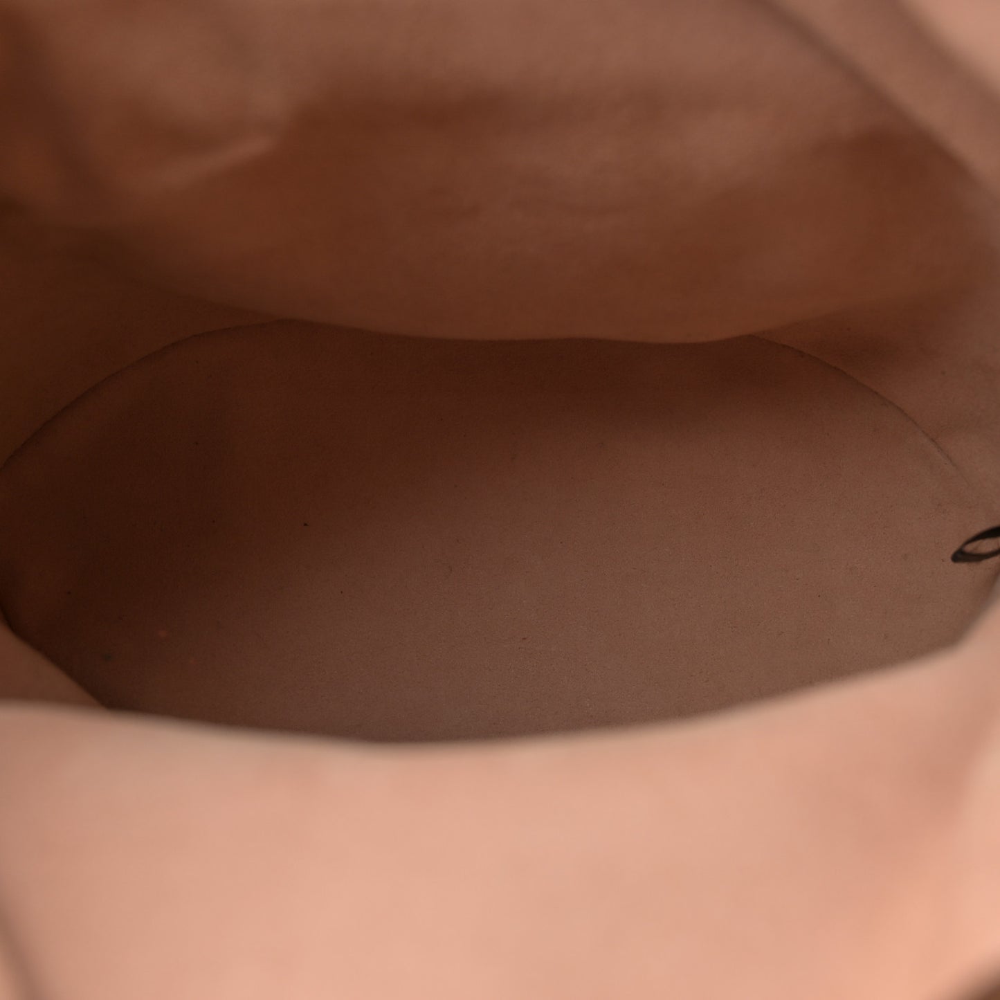 Monogram Textured Calfskin Horsebit 1955 Drawstring Bucket Bag Beige Brown Sugar