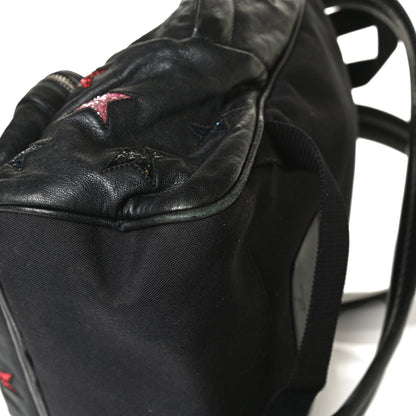 Saint Laurent Lambskin Star Applique Mini City California Backpack Black 25 of 30