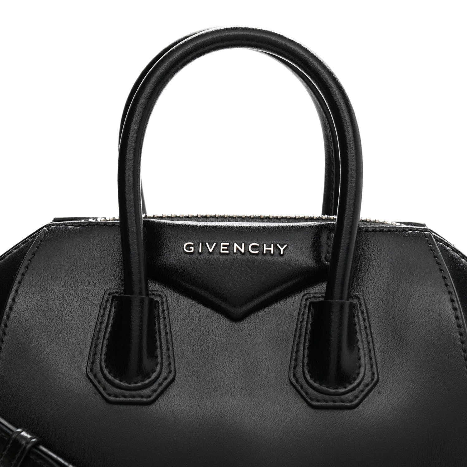 Givenchy Shiny Lord Calfskin Mini Antigona Black 8 of 13