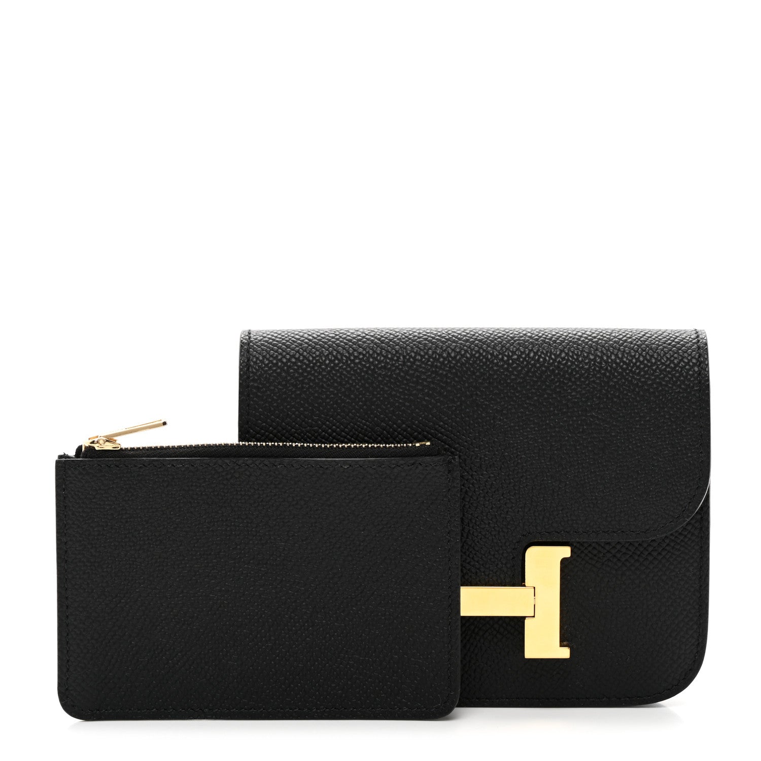 Hermes Epsom Constance Slim Wallet Black 3 of 9