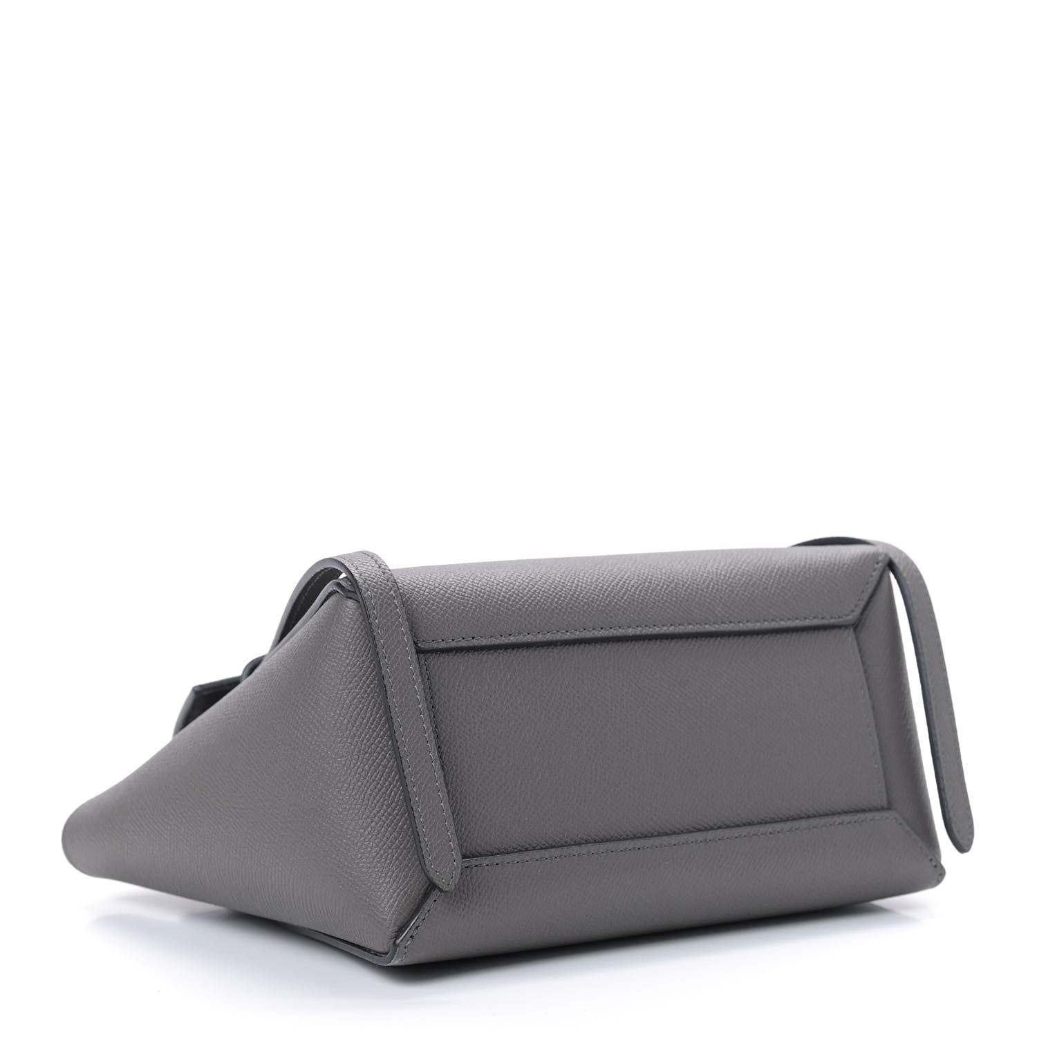 Celine Grained Calfskin Nano Belt Bag Grey 4 of 9