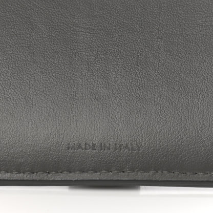 Celine Grained Calfskin Medium Multifunction Strap Wallet Pebble 5 of 8