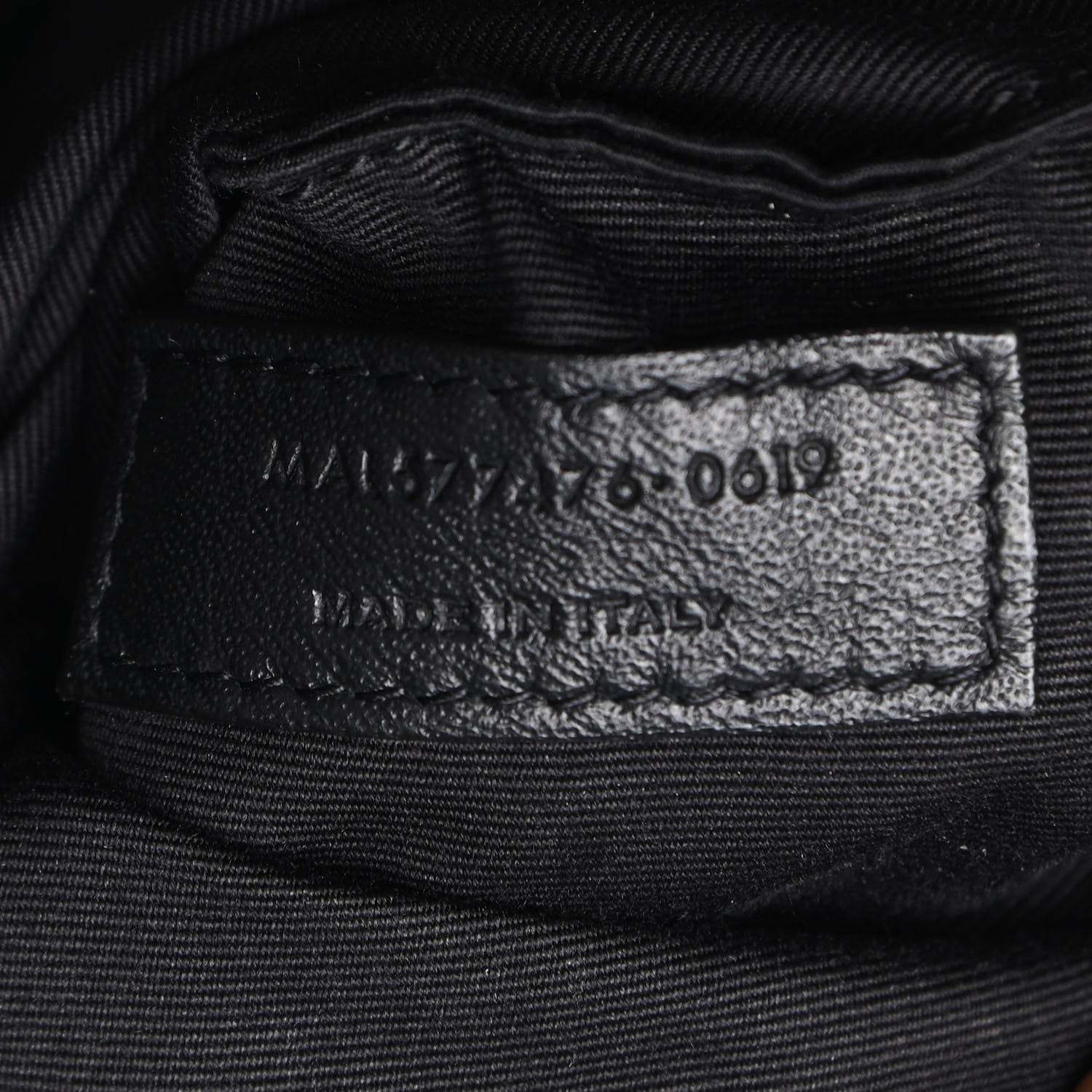 Saint Laurent Lambskin Quilted Small Loulou Puffer Monogram Chain Satchel Black 7 of 9