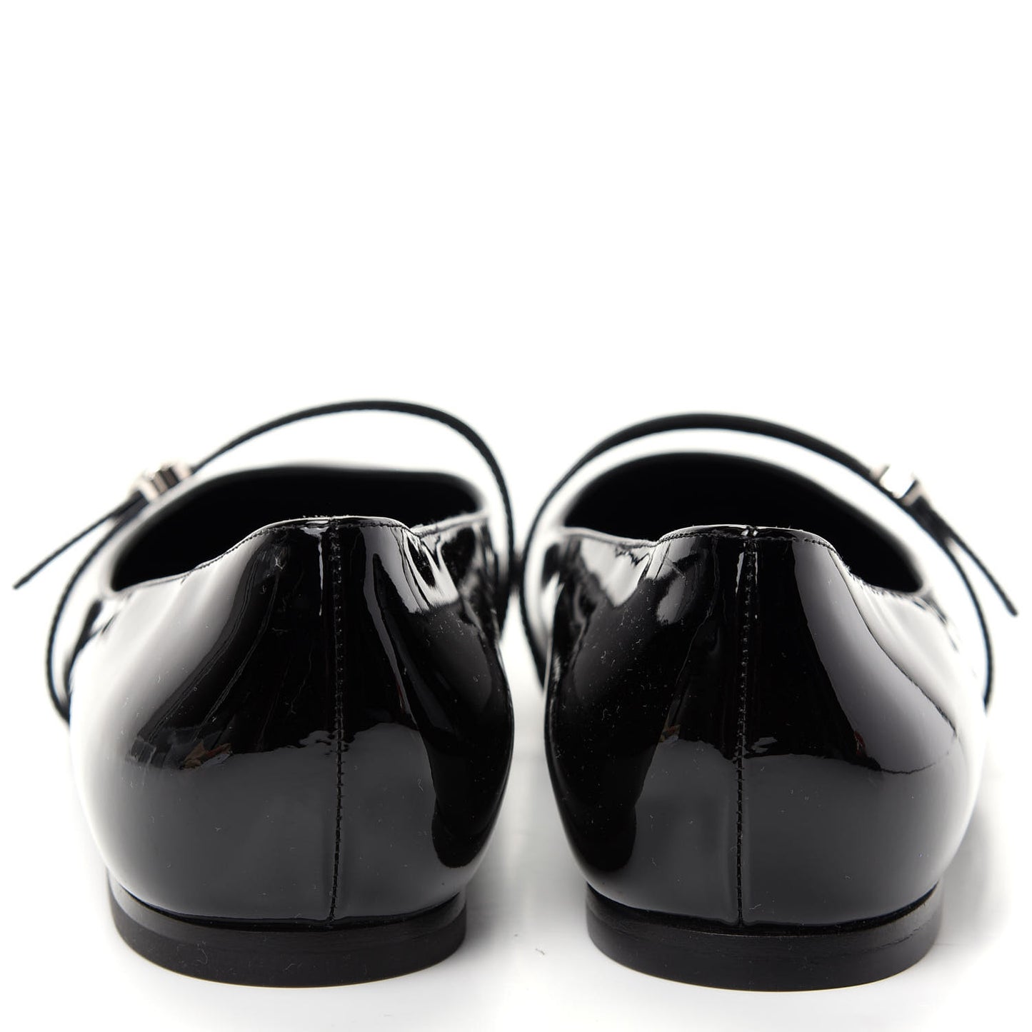 Patent Uniformes Ballet Flats 39 Black