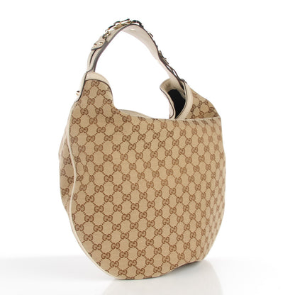Gucci Monogram Large Wave Hobo Off White 3 of 7