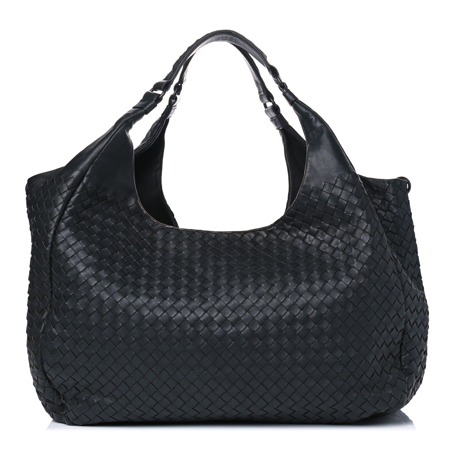 Bottega Veneta Nappa Intrecciato Large Campana Black 1 of 12