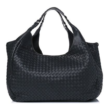 Bottega Veneta Nappa Intrecciato Large Campana Black 1 of 12