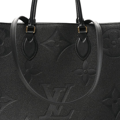 Louis Vuitton Empreinte Monogram Giant Onthego GM Black 7 of 9