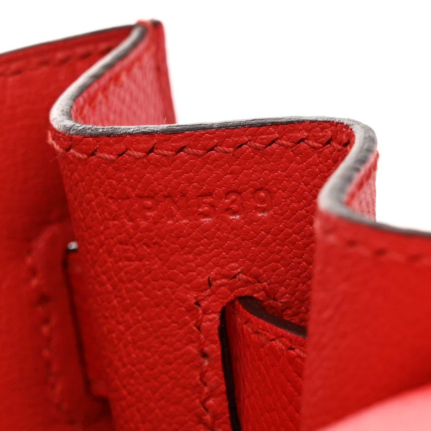 Hermes Epsom Kelly Sellier 32 Rouge Tomate 7 of 14
