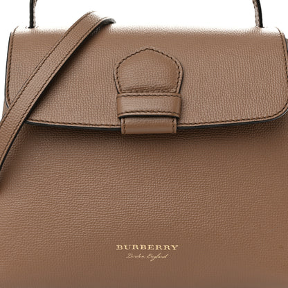 Burberry Derby Calfskin House Check Small Camberley Dark Sand 7 of 9