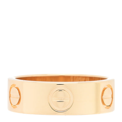 Cartier 18K Yellow Gold 5.5mm LOVE Ring 48 4.5 3 of 4