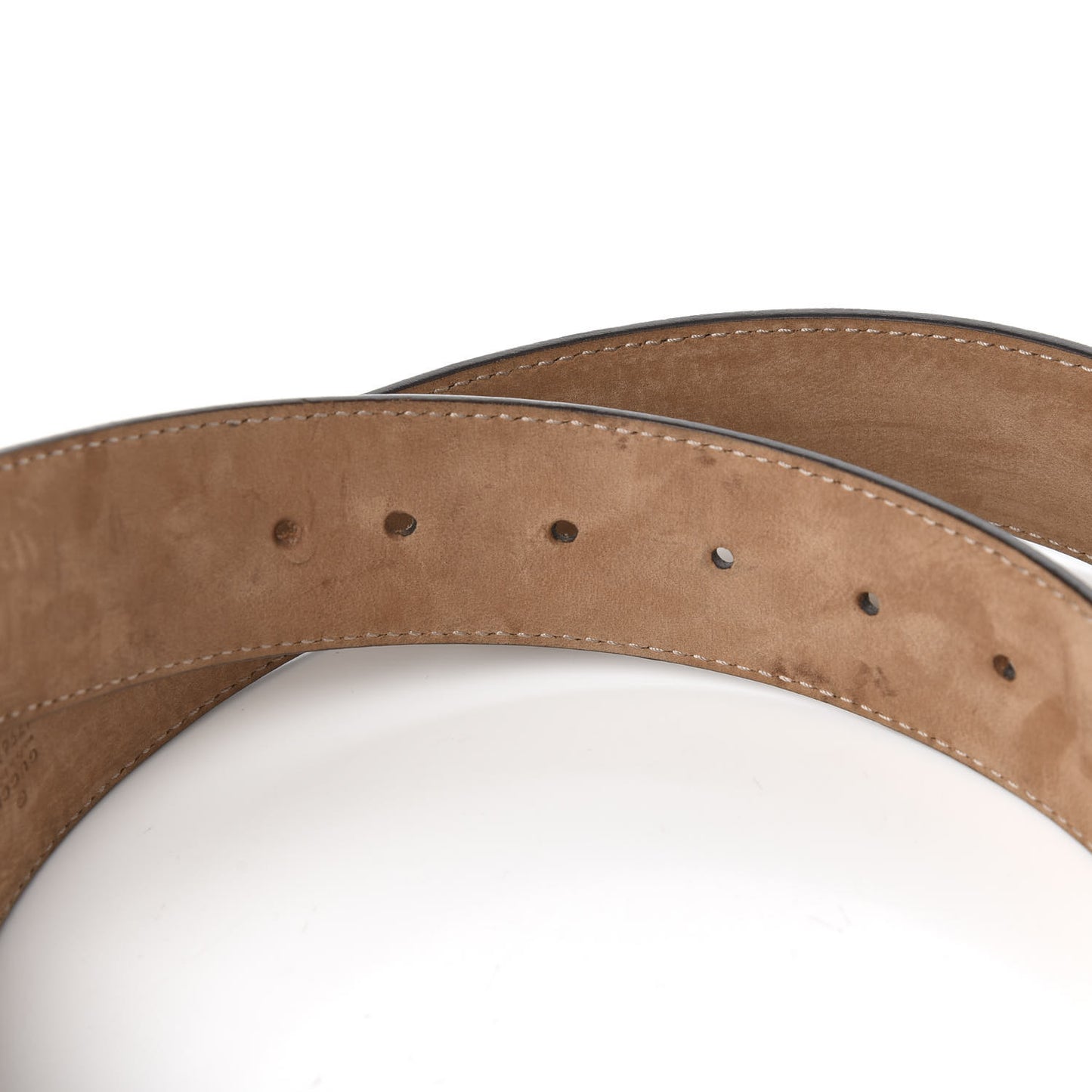 Imprime Monogram Interlocking G Belt 85 34 Champagne