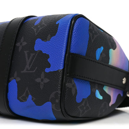 Louis Vuitton Sunset Monogram Eclipse Keepall Bandouliere 25 9 of 9