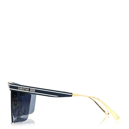 Christian Dior Oblique Diorclub M1U Mask Sunglasses Blue 3 of 8