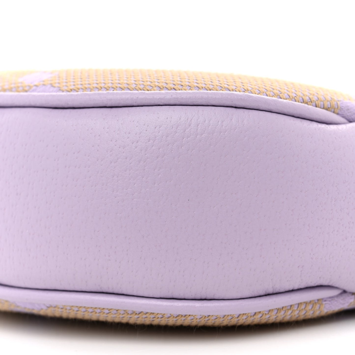 Monogram Jumbo GG Textured Dollar Calfskin Mini Ophidia Half Moon Hobo Beige Lapis