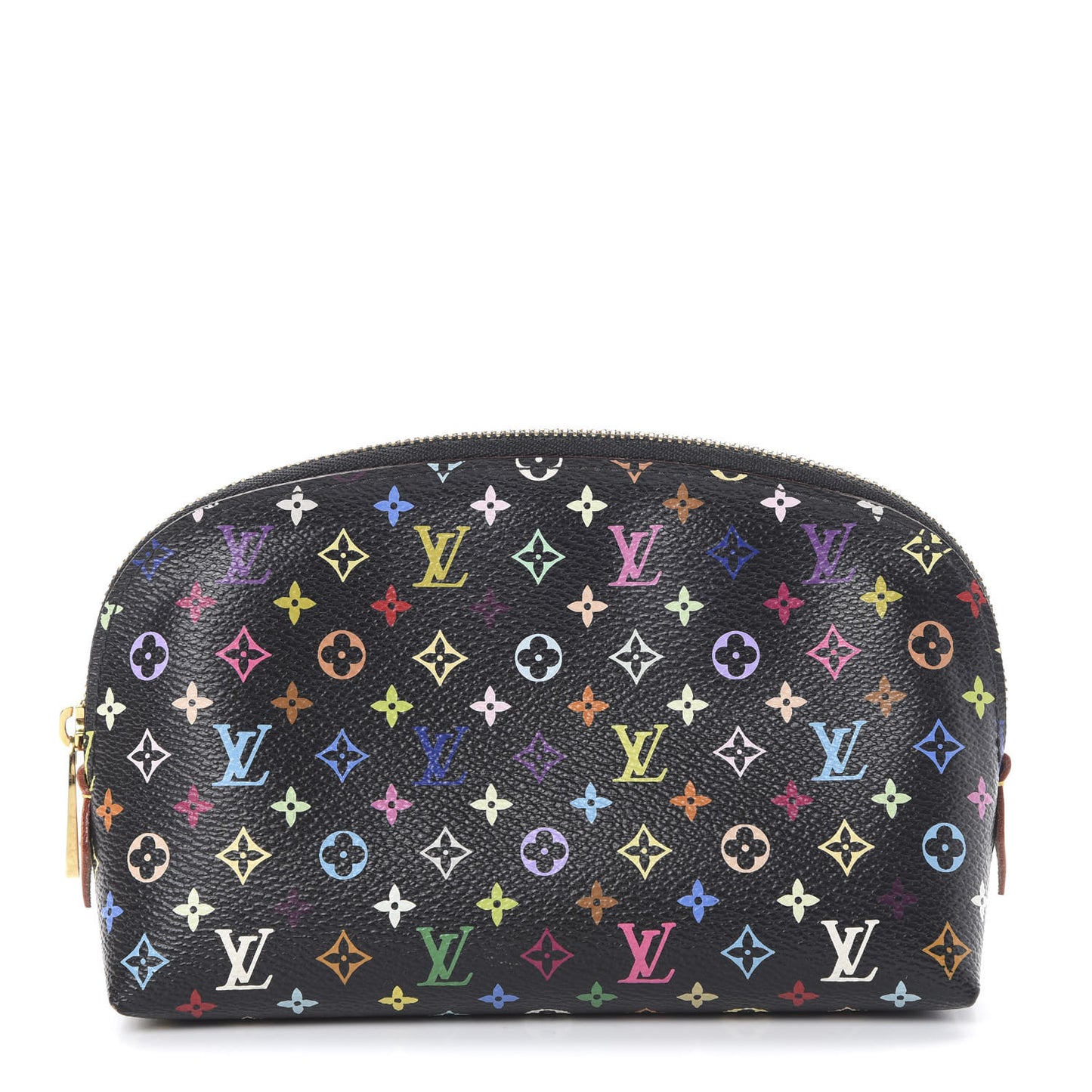 Monogram Multicolor Cosmetic Pouch Black Grenade