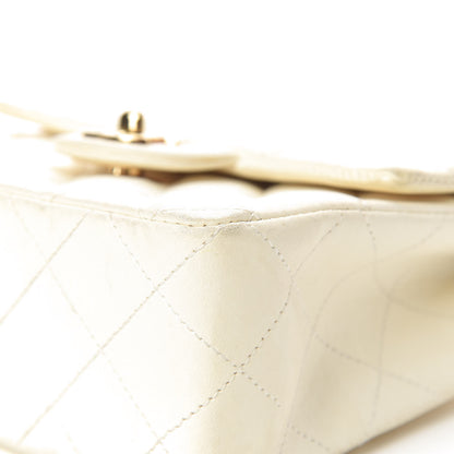 Chanel Lambskin Quilted Mini Square Flap White 11 of 31