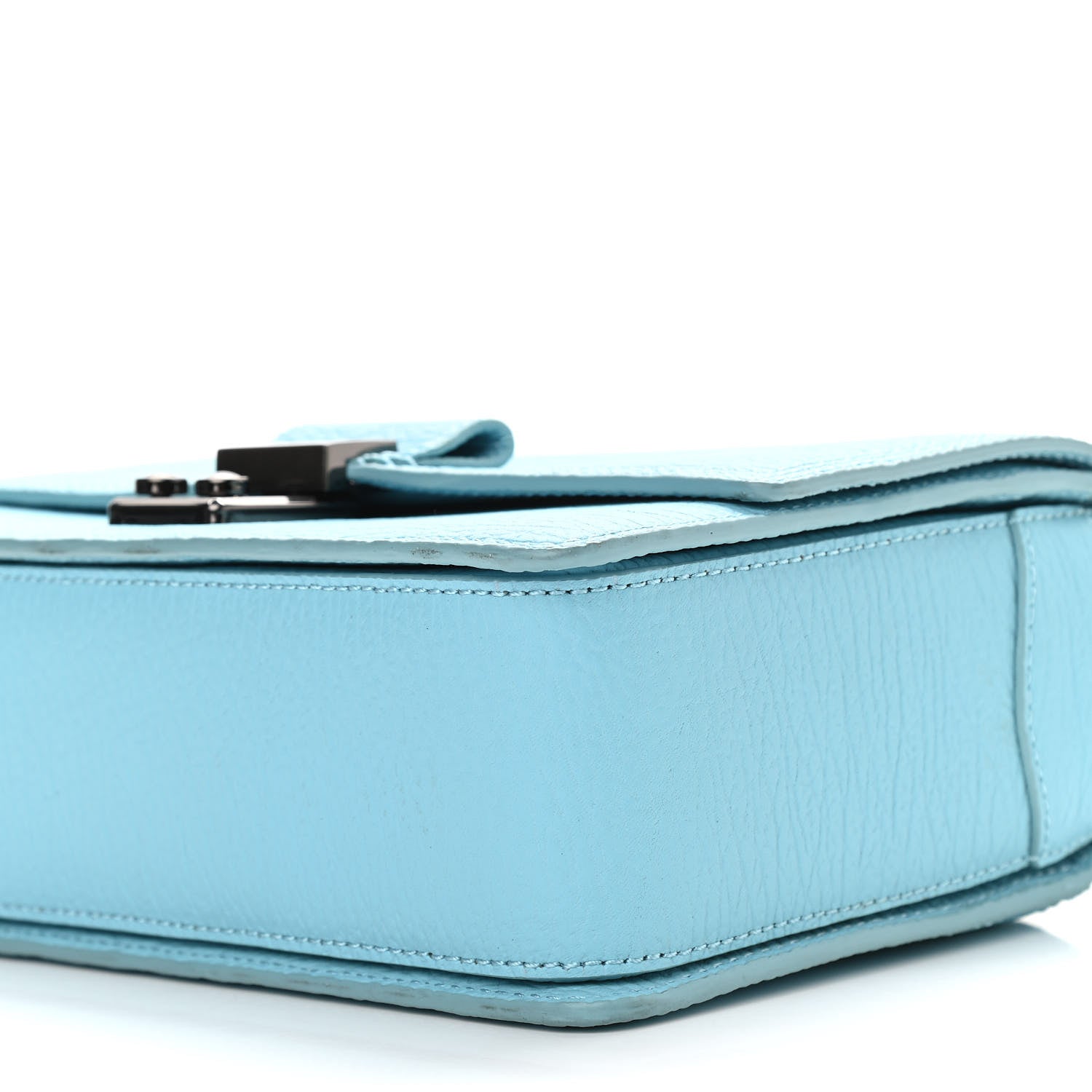 3.1 Phillip Lim Textured Calfskin Mini Pashli Messenger Light Blue 8 of 9