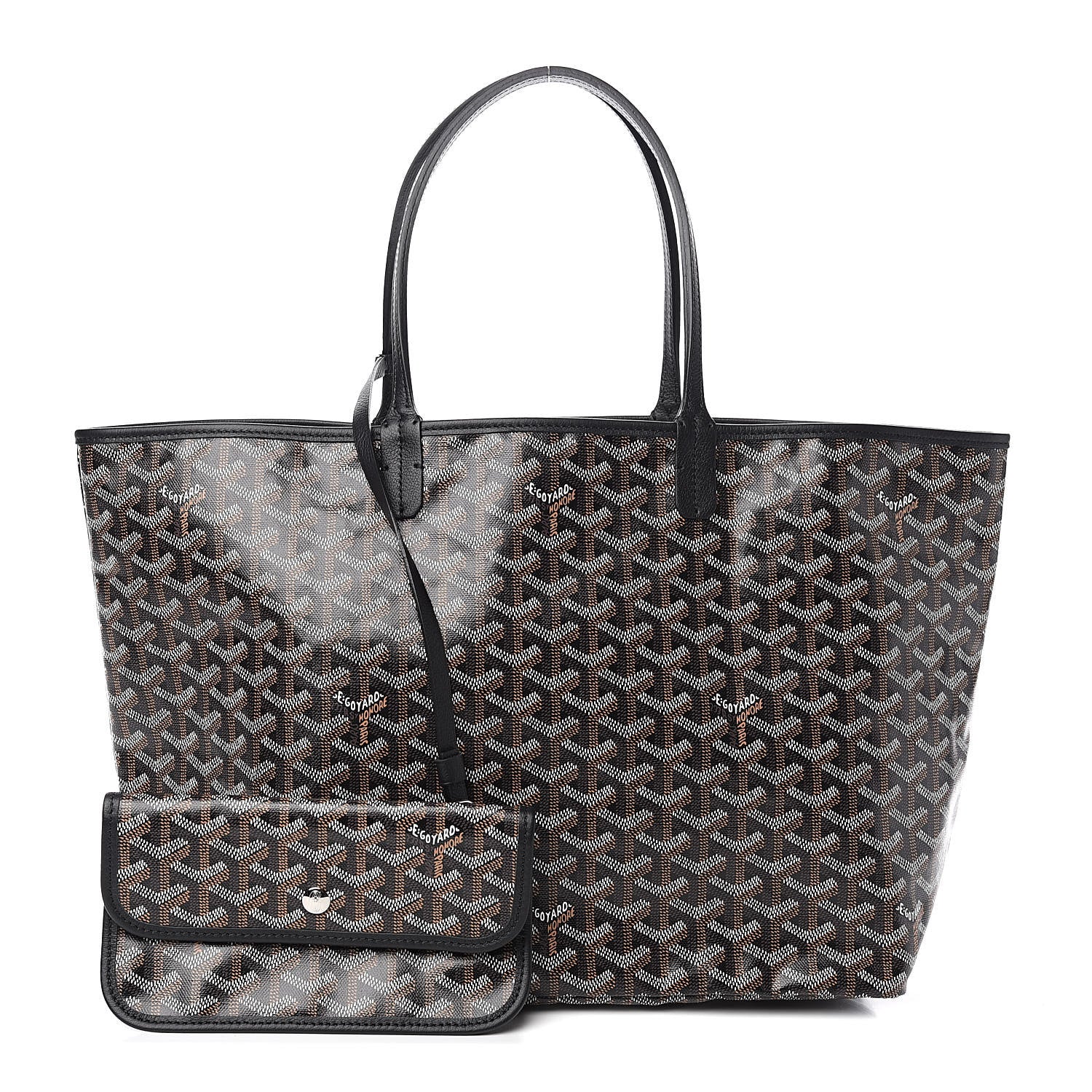 Goyard Goyardine Saint Louis PM Black 1 of 11