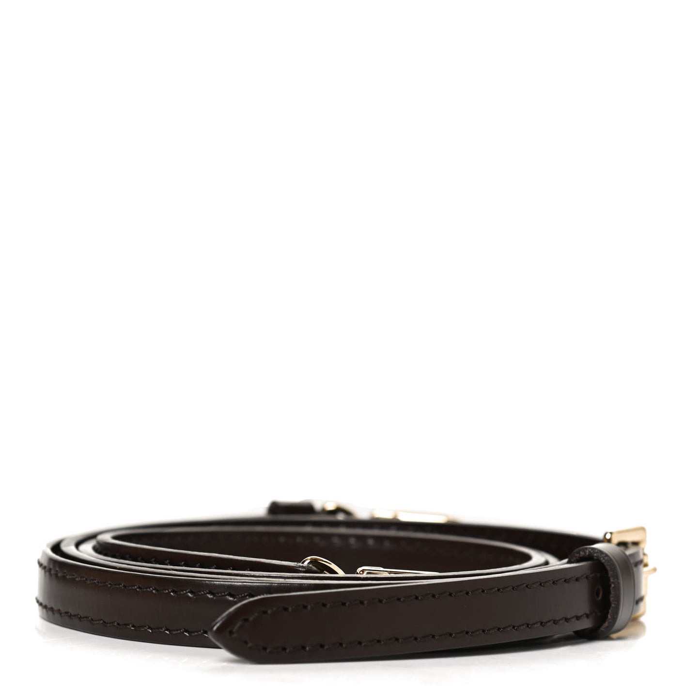 Calfskin 16mm Adjustable Shoulder Strap Brown